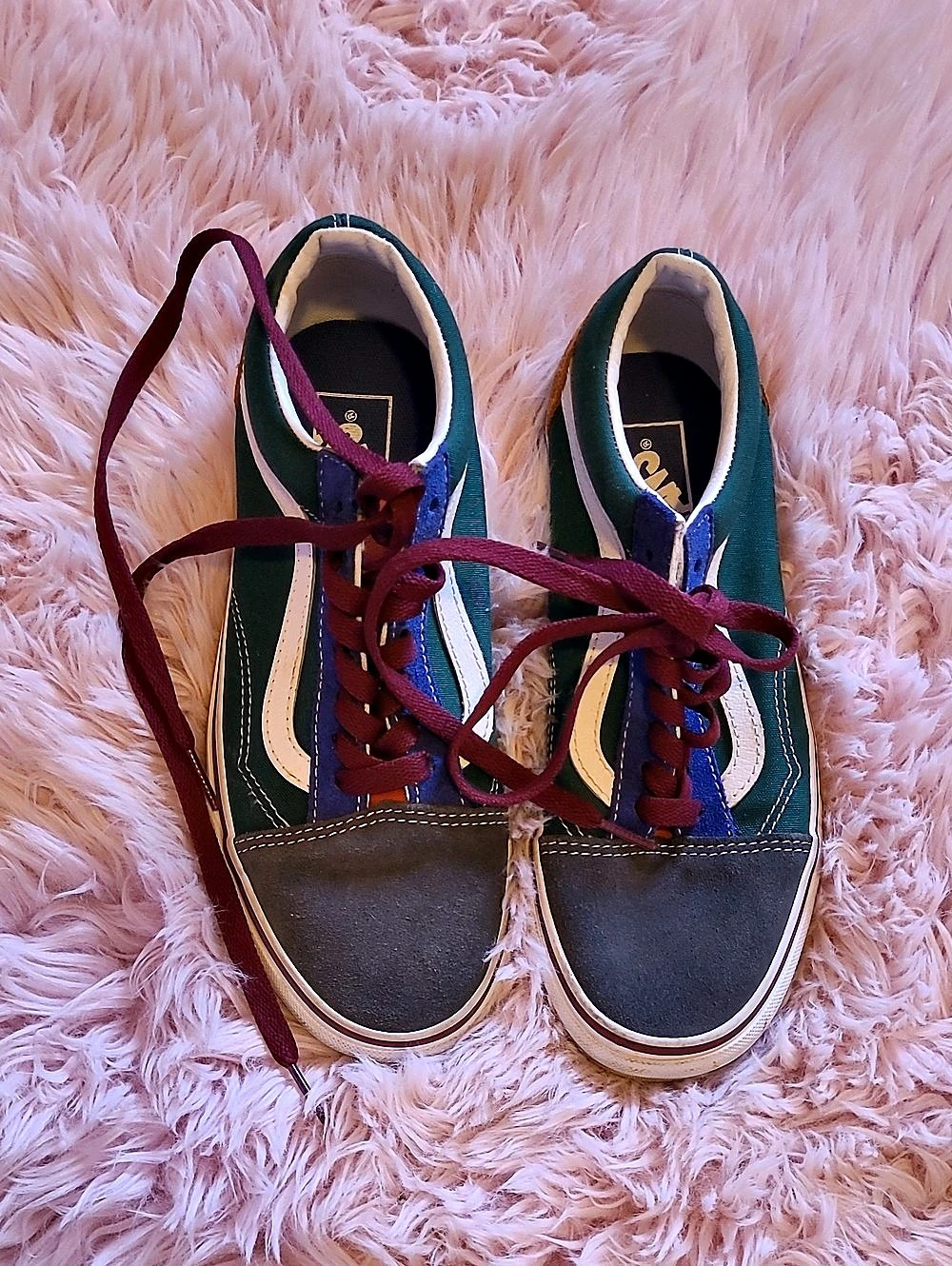 Vans Old Skool Yacht Club Green & Brown Sneakers